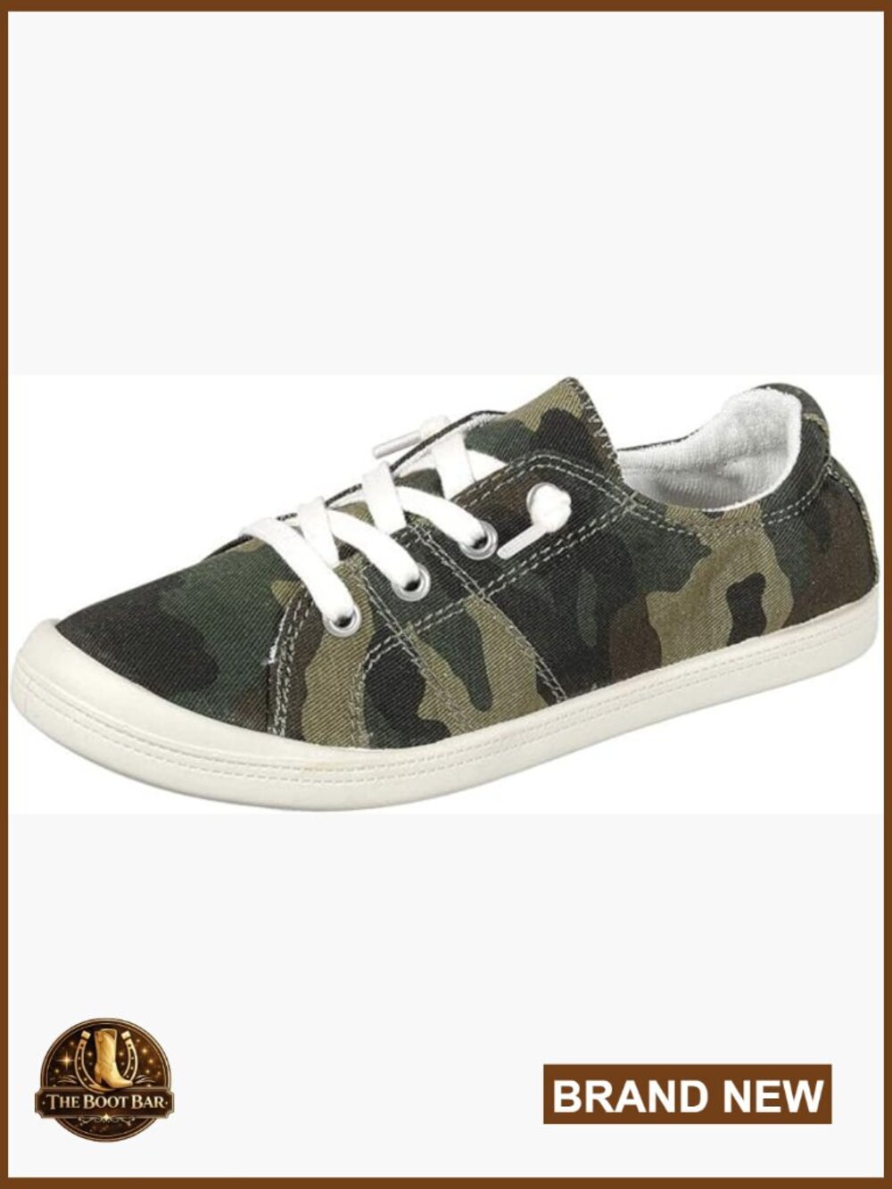 Women's Slip-On Sneakers, Canvas Upper, Memory Foam Insole, Casual Walking Shoes